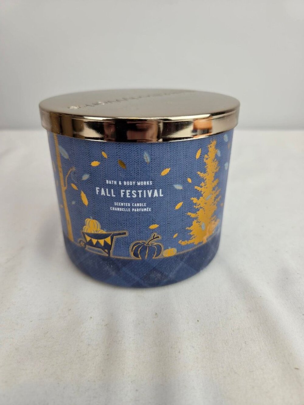 Bath & Body Works Fall Festival 3-Wick Candle 14.5 oz NEW